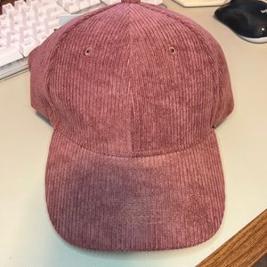 Final Price - New Without Tags Rust Corduroy Baseball Hat